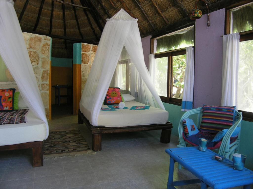 Hemingway Romantic Eco Resort Tulum Habitación foto